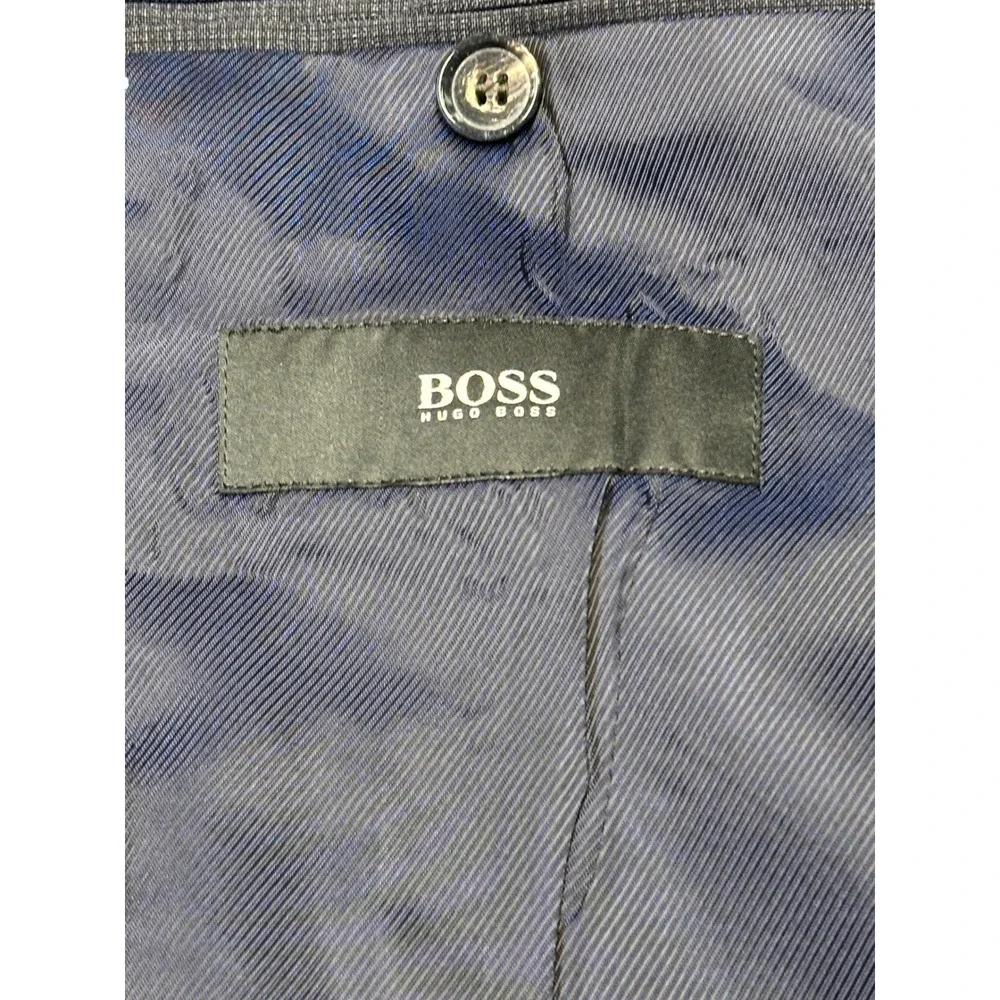 Hugo Boss x Reda Pasolini Movie Suit Jacket Mens 36R Navy‎ Super 110s Wool